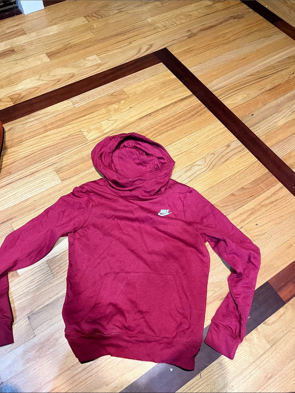 Nike Women’s Burgundy Pullover Hoodie